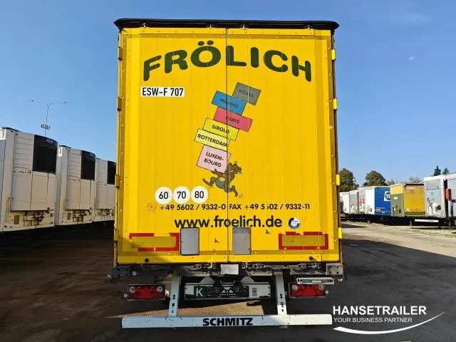 Schmitz SCS 24/L Lift axle TIR, 5 / 15